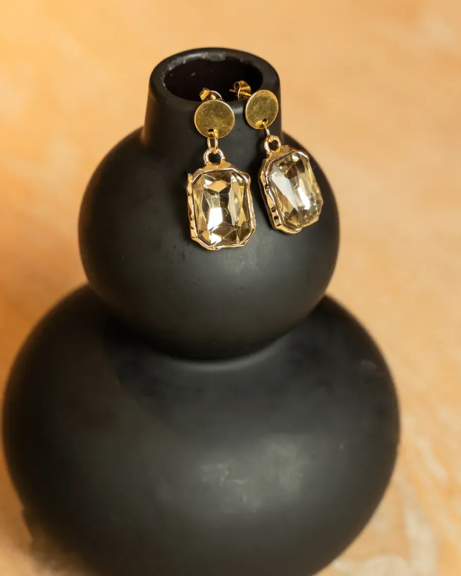 CRYSTAL DROP EARRINGS