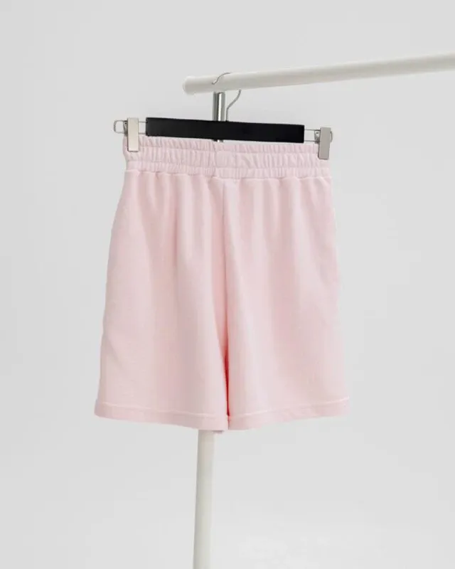 PINK SWEAT SHORTS