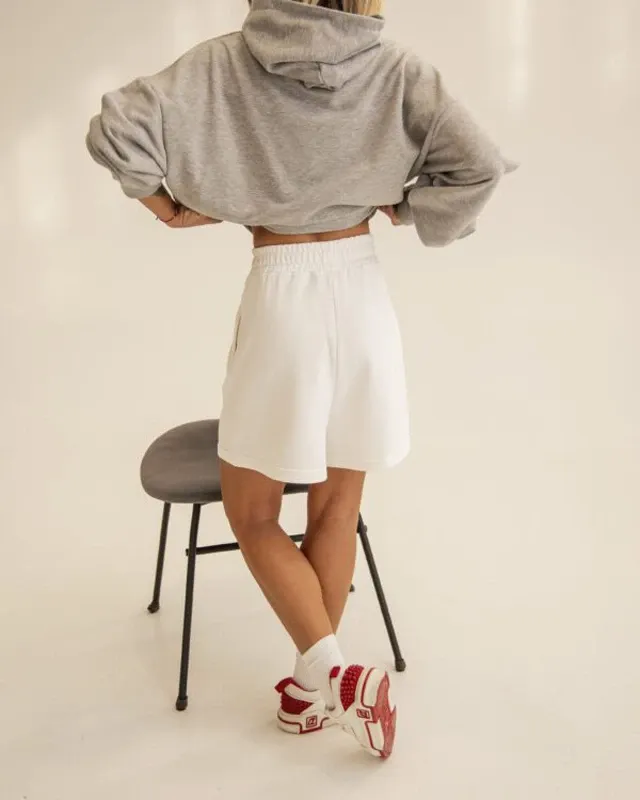 OFF WHITE SWEAT SHORTS