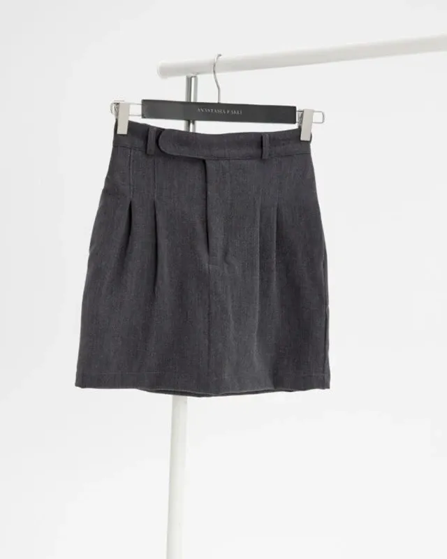 SHARP GREY SKIRT