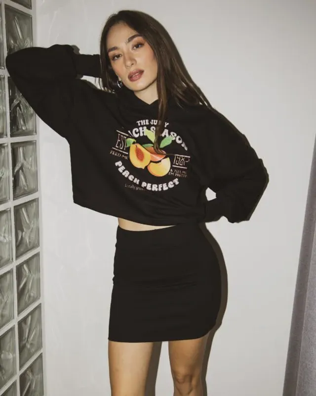 BLACK MINI SKIRT